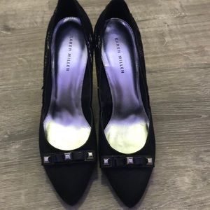 karen millen black high heels